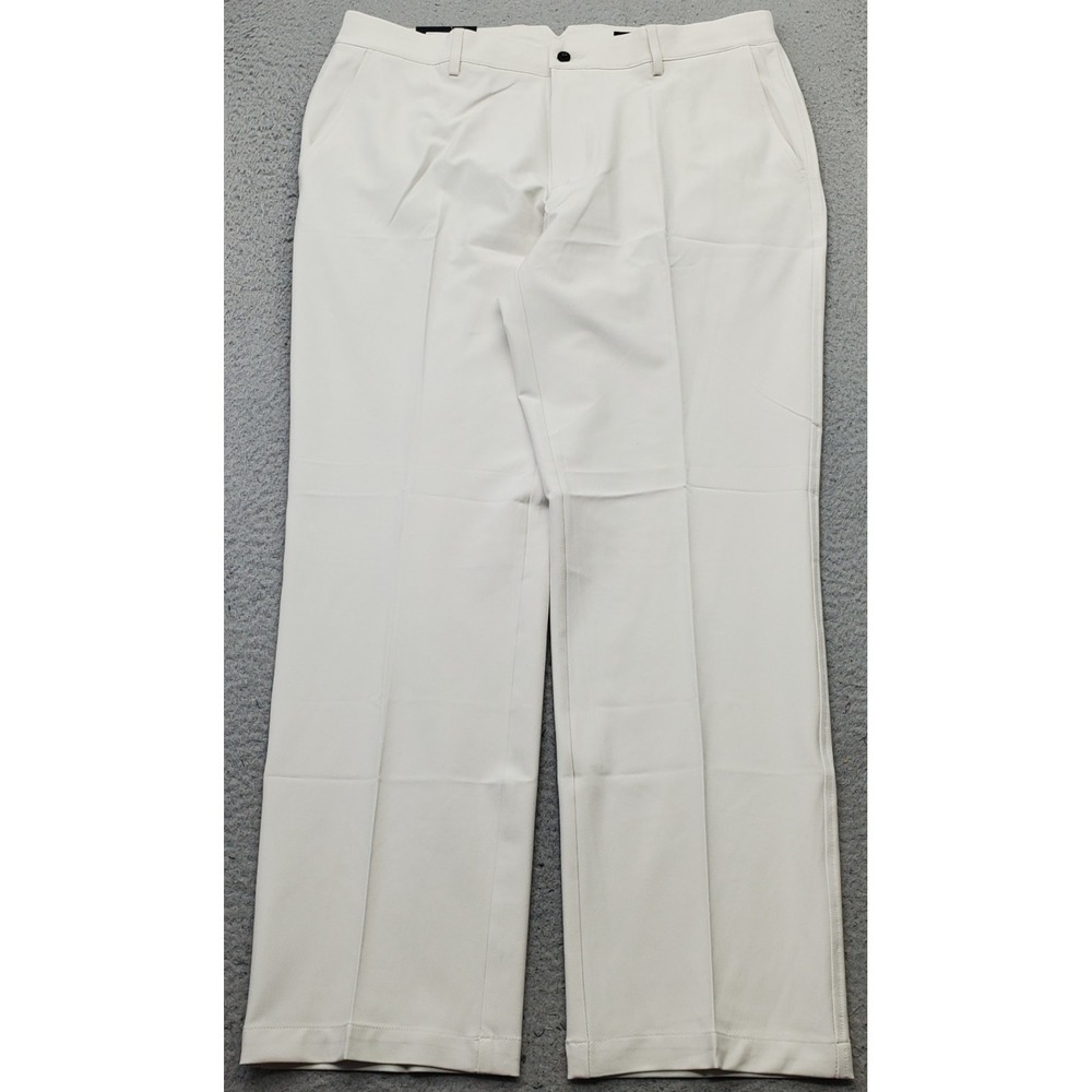 Dunning Golf Chino Pants Mens 36/30 Tan Performance Stretch Quick Dry D7S13P067